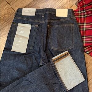 NWT Everlane The High Rise Straight Jean